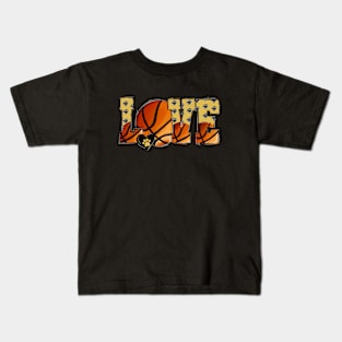 Love basketball Kids T-Shirt